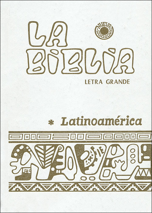 La Biblia Latinoamérica (Letra Grande cartoné blanca), de Varios autores | portada del libro