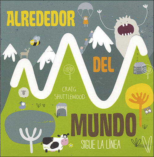 Alrededor del mundo. Sigue la línea, de Haworth, Katie | portada del libro