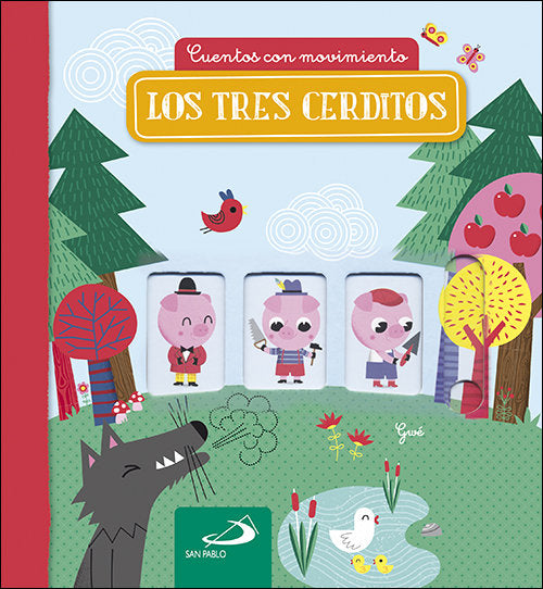 Los tres cerditos, de AA.VV. | portada del libro
