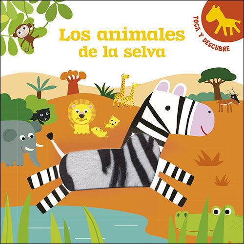 Los animales de la selva, de Graire, Virginie | portada del libro