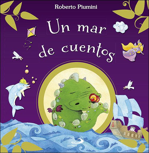 Un mar de cuentos, de Piumini, Roberto | portada del libro