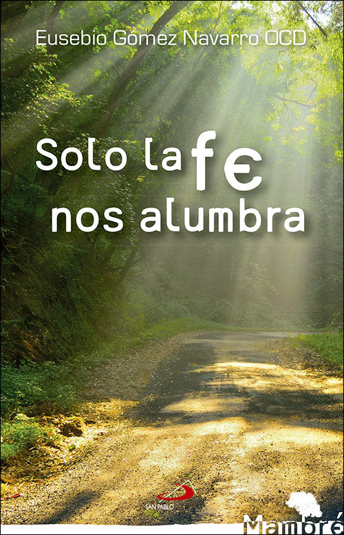 Solo la fe nos alumbra, de Gómez Navarro, Eusebio | portada del libro
