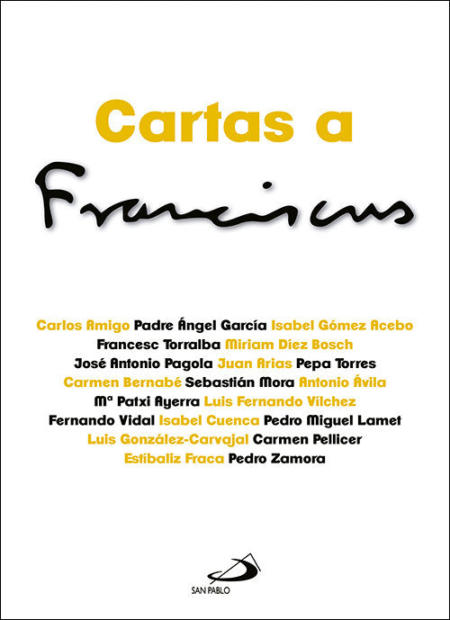 Cartas a Francisco, de Varios Autores | portada del libro