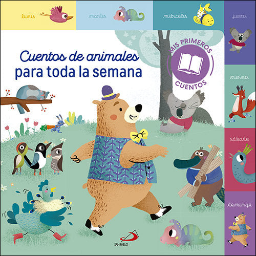 Cuentos de animales para toda la semana, de Varios Autores | portada del libro
