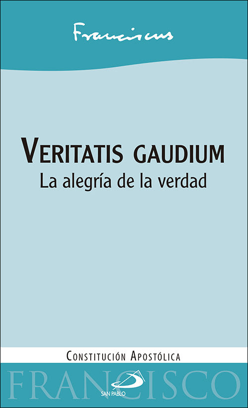 Veritatis gaudium, de Francisco, Papa | portada del libro