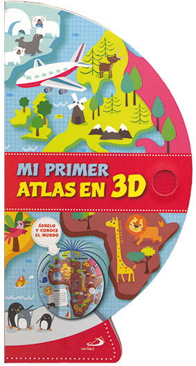 Mi primer atlas en 3D, de Varios autores | portada del libro
