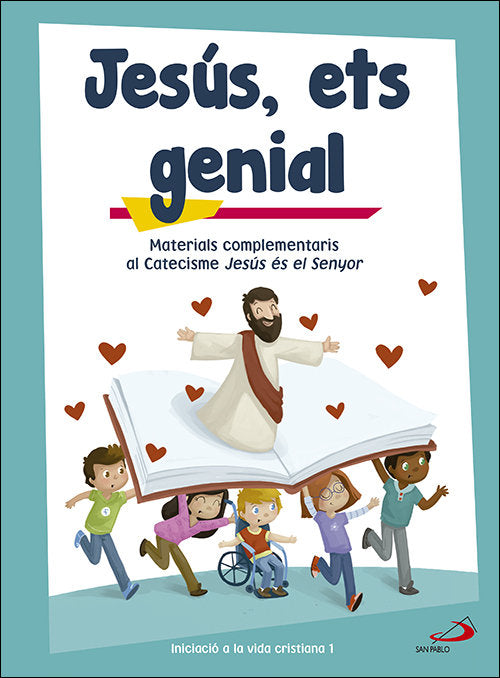 Jesús, ets genial (llibre d'activitats) Iniciació a la vida cristiana 1, de Cordero Morales, Fernando | portada del libro