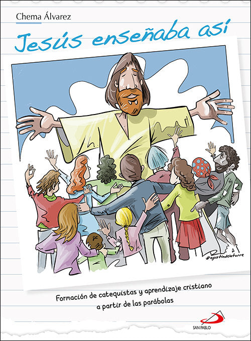 Jesús enseñaba así, de Álvarez Pérez, José María | portada del libro