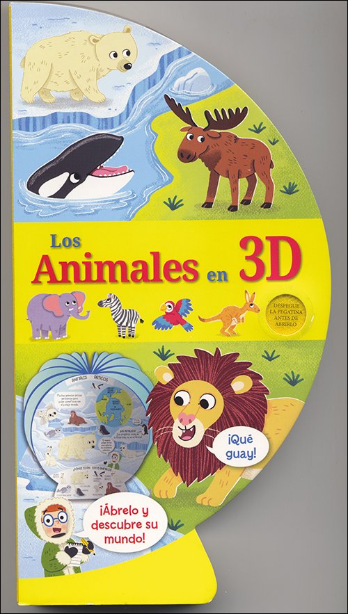 Los animales en 3D, de Varios autores | portada del libro