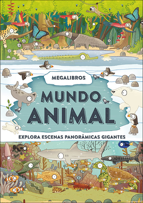 Megalibros. Mundo animal, de Steele, Philip | portada del libro