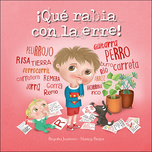 QUE RABIA CON LA ERRE, de JUARRERO RODRIGO, BEGOÑA | portada del libro