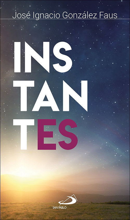 Instantes, de González Faus, José Ignacio | portada del libro