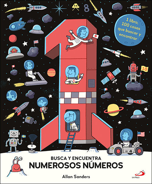 Busca y encuentra Numerosos números | portada del libro