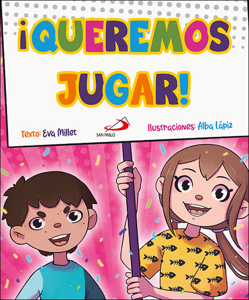QUEREMOS JUGAR, de MILLET, EVA | portada del libro