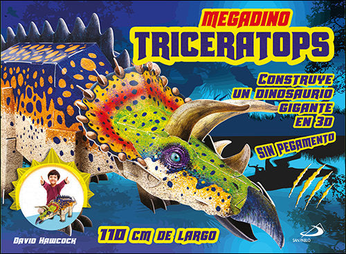 MEGADINO TRICERATOPS | portada del libro