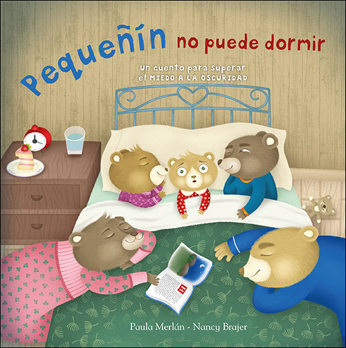 PEQUEÑIN NO PUEDE DORMIR, de MERLAN BAJO, PAULA | portada del libro