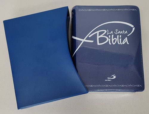 LA SANTA BIBLIA BOLSILLO CON UÑEROS ESCOLAR, de MARTIN NIETO, EVARISTO | portada del libro