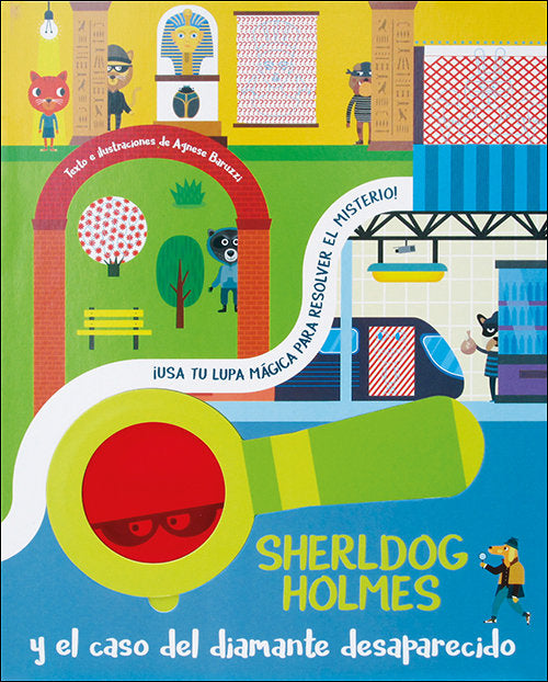 SHERLDOG HOLMES Y EL CASO DEL DIAMANTE DESAPARECIDO | portada del libro