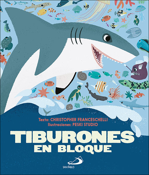 TIBURONES EN BLOQUE | portada del libro
