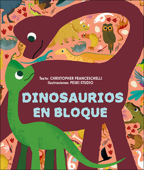 DINOSAURIOS EN BLOQUE | portada del libro