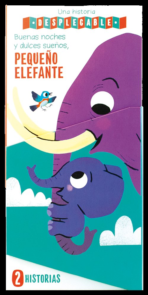 BUENAS NOCHES Y DULCES SUEÑOS PEQUEÑO ELEFANTE, de VARIOS AUTORES | portada del libro