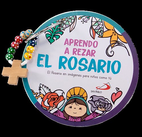 APRENDO A REZAR EL ROSARIO | portada del libro