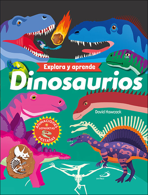 DINOSAURIOS, de HAWCOCK, DAVID | portada del libro