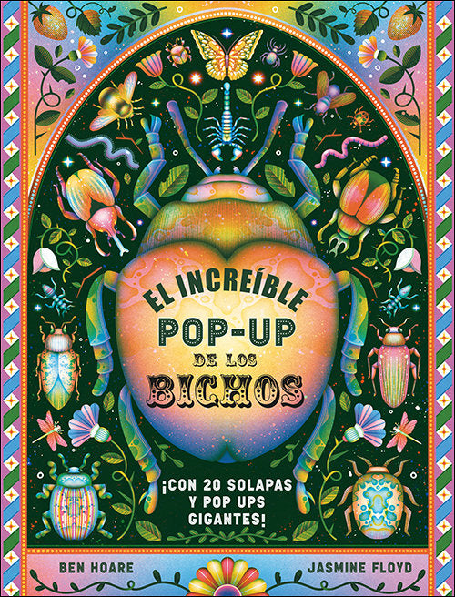 EL INCREIBLE POP UP DE LOS BICHOS | portada del libro