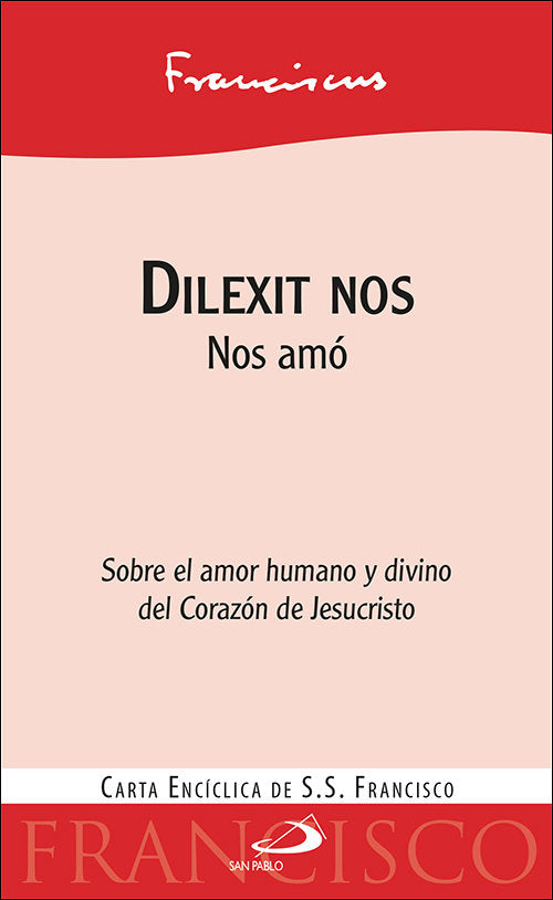 DILEXIT NOS, de PAPA FRANCISCO | portada del libro