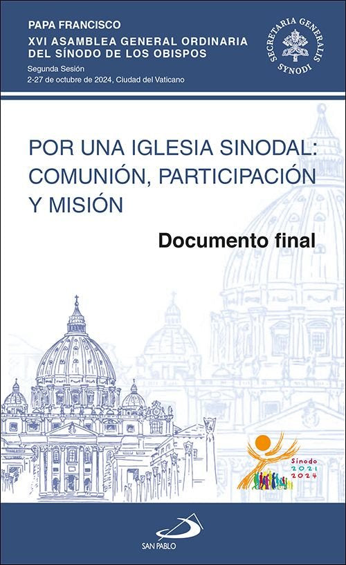 POR UNA IGLESIA SINODAL COMUNION PARTICIPACION Y MISION, de FRANCISCO, PAPA | portada del libro