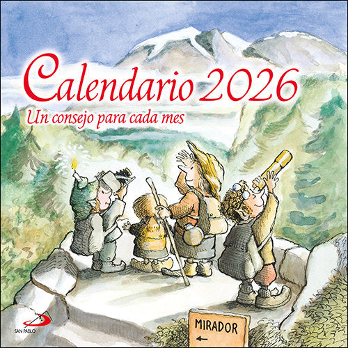 Calendario Un consejo para cada mes 2026, de EQUIPO SAN PABLO | portada del libro