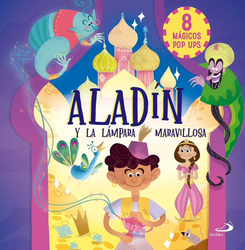 ALADIN Y LA LAMPARA MARAVILLOSA | portada del libro