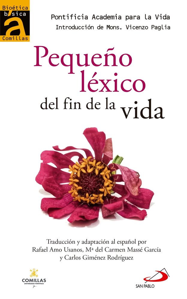 PEQUEÑO LEXICO DEL FIN DE LA VIDA, de , PONTIFICIA ACADEMIA PARA LA VIDA | portada del libro