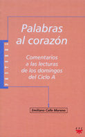 Palabras al corazón, de Calle Moreno, Emiliano | portada del libro