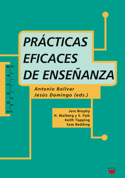 Prácticas eficaces de enseñanza, de Bolívar, Antonio | portada del libro