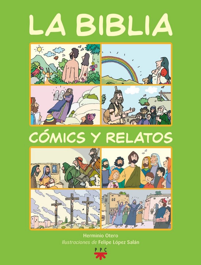 La Biblia. Cómics y relatos [edición escolar], de Otero Martínez, Herminio | portada del libro