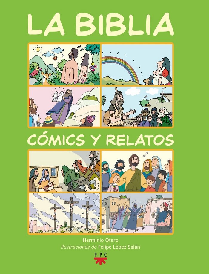 La Biblia. Cómics y relatos [cartoné], de Otero Martínez, Herminio | portada del libro