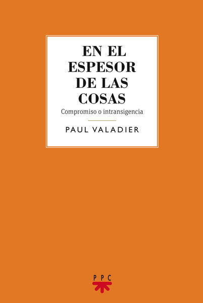 En el espesor de las cosas, de VALADIER, PAUL | portada del libro