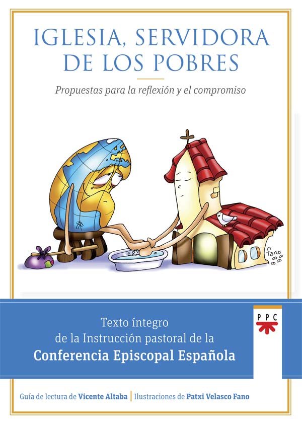 Iglesia, servidora de los pobres: propuesta para la reflexión y el compromiso, de Conferencia Episcopal Española, | portada d