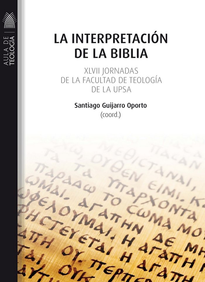 La interpretación de la Biblia, de Varios Autores, | portada del libro