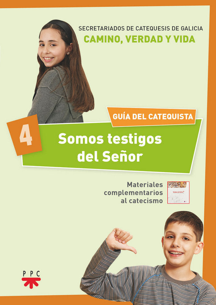 Somos testigos del Señor 4. Guía del catequista, de Secretariados de Catequesis de Galicia, | portada del libro