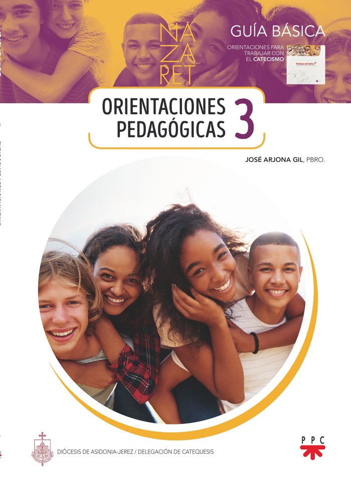 NAZARET 3 ORIENTACIONES PEDAGOGICAS, de ARJONA GIL, JOSE | portada del libro