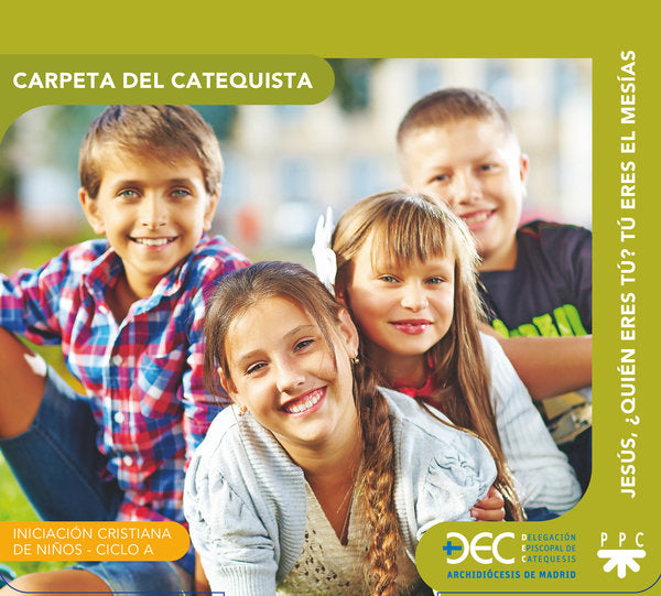 JESUS QUIEN ERES TU TU ERES EL MESIAS CICLO A. CARPETA DEL, de DELEGACION DIOCESANA DE CATEQUESIS DE MA | portada del libro