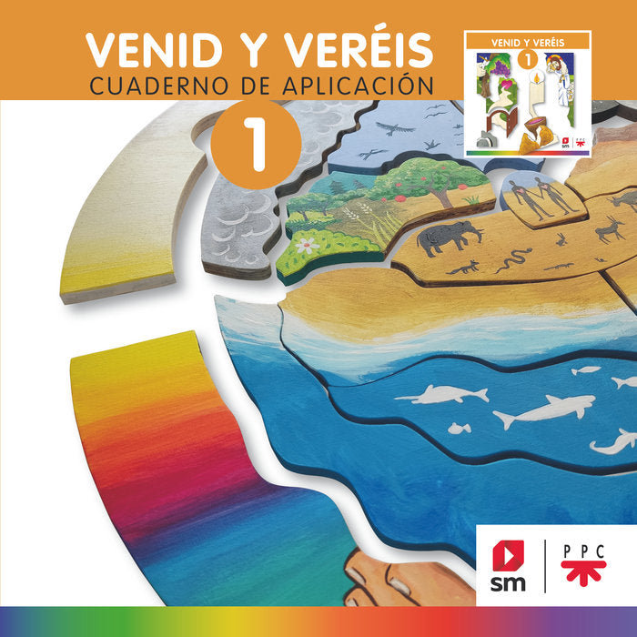 VENID Y VEREIS 1 CUADERNO DE APLICACION, de VARIOS AUTORES | portada del libro