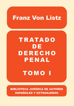 Tratado de Derecho penal, de Listz, Franz Von | portada del libro