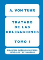 Tratado de las obligaciones, de A. VON TUHR | portada del libro