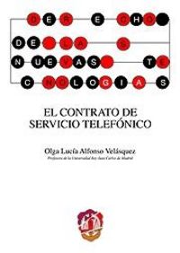 El contrato de servicio telefónico, de Alfonso Velásquez, Olga Lucía | portada del libro