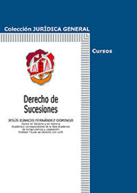 Derecho de sucesiones, de Fernández Domingo, Jesús Ignacio | portada del libro