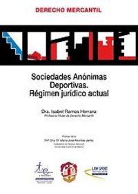 Sociedades anónimas deportivas, de Ramos Herranz, Isabel Aurelia | portada del libro