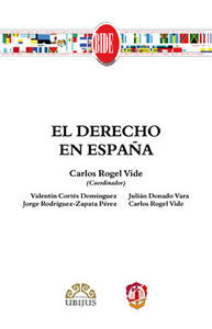 El Derecho en España, de Cortés Domínguez, Valentín | portada del libro